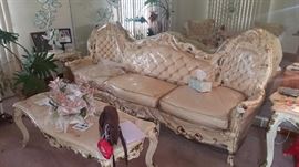 Custom French Provincial Sofa