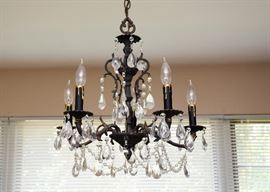 Tear Drop Chandelier (Bronze Finish)