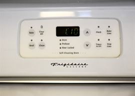 BUY IT NOW!  Lot #422, White Frigidaire Self-Cleaning Gas Range / Oven (30"), $200