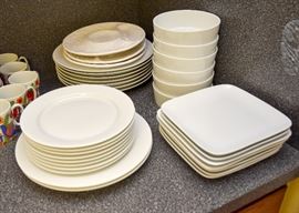 White Dishes