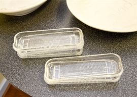 Corn on the Cob Glass Dishes