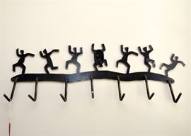 Fun Iron Wall-Mount Coat Rack