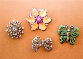 Costume Jewelry (Brooches)