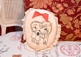 Vintage Accent Pillow