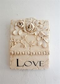 "Love" Wall Plaque