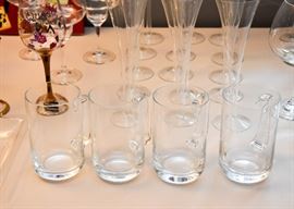 Hand Blown Glass Beer Mugs