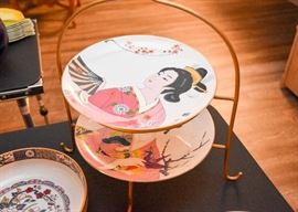 Decorative Plates (Japanese / Geisha)