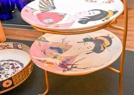 Decorative Plates (Japanese / Geisha)