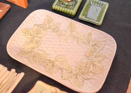 Ceramic "Leaves" Serving Dish