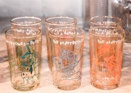 The Flintstones Juice Glasses
