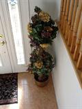 Large faux plants