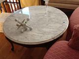 Heavy marble table
