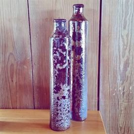 Large Raku Pottery Vases