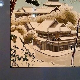 ANTIQUE JAPAN WOOD BLOCK