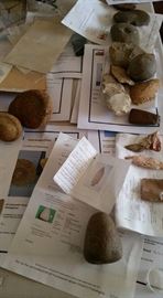 Archaic Tools and Arrowheads 