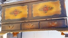Antique Painted Blanket Chest