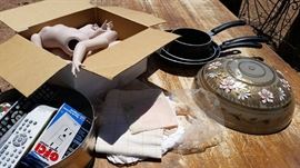 Misc items, Venetian Glass light fixture