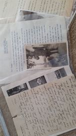 Misc Historic Arizona Collection of John Wetherill Papers from early 1900s  on .. Kayenta AZ                                                                                 