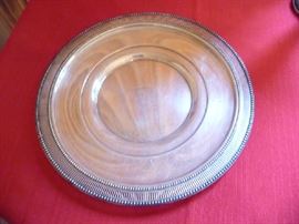 LARGE STERLING PLATE