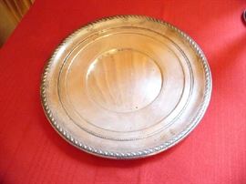 LARGE STERLING PLATE