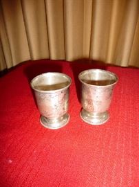 SMALL STERLING CUPS