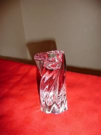 PR. OF BACCARAT CRYSTAL CANDLE HOLDERS