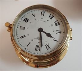 BRASS SHIP CLOCK