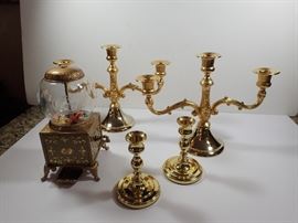 BRASS ASSORTED DECOR