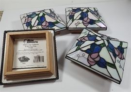 STAINED GLASS POST END