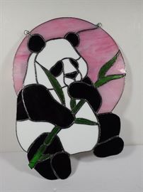 STAINED GLASS PANDA