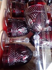 RUBY STEMWARE