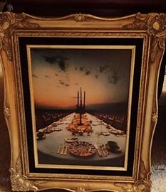 LOTS OF ART WORK WE ARE LOOKING AT OVER 100 PIECES WILL BE ON DISPLAY.