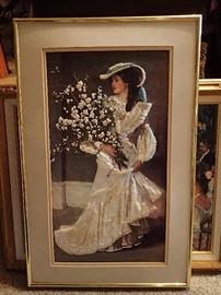 LOTS OF ART WORK WE ARE LOOKING AT OVER 100 PIECES WILL BE ON DISPLAY.