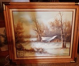 LOTS OF ART WORK WE ARE LOOKING AT OVER 100 PIECES WILL BE ON DISPLAY.