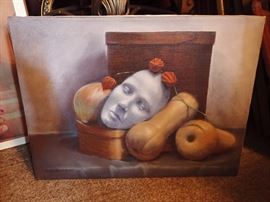 LOTS OF ART WORK WE ARE LOOKING AT OVER 100 PIECES WILL BE ON DISPLAY.