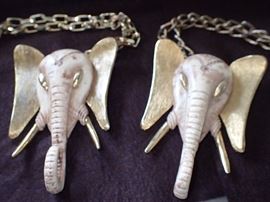 ELEPHANT NECKLACES GOLD CHAINS
