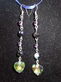 MULTI COLORED STONE EARRINGS