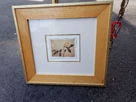 LOTS OF ART WORK WE ARE LOOKING AT OVER 100 PIECES WILL BE ON DISPLAY.