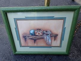 LOTS OF ART WORK WE ARE LOOKING AT OVER 100 PIECES WILL BE ON DISPLAY.