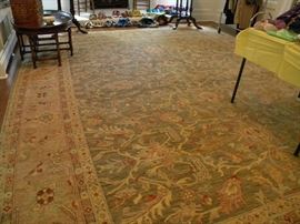 Large Persian Rug.