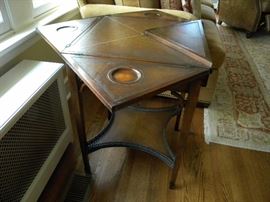 Not a great picture, but this table is awesome!