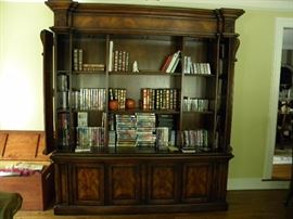 Theodore Alexander Mahogany Wall Unit