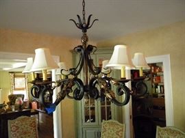 One of several light fixtures for sale
