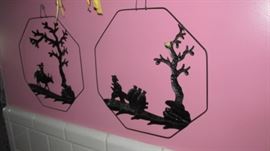 Wall Pressed Tin Ornaments