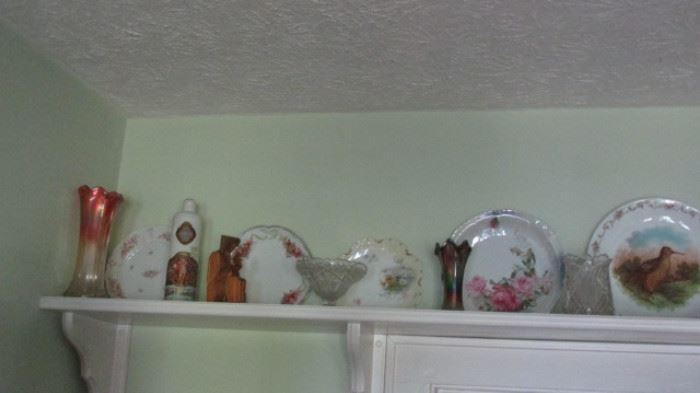 More Plates & Carnival Glass