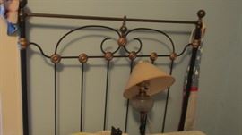 Three Quarter Iron & Brass Bed