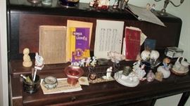Spinet Clark Piano & Lots of Curios