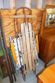 Vintage sleds