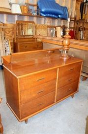 MCM dresser with mirror