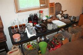 Kitchenware and glassware